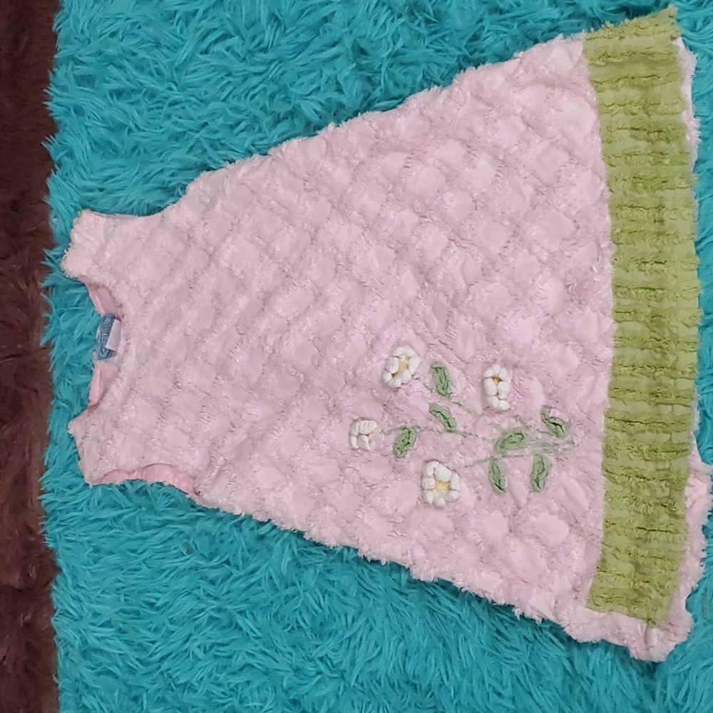 Chenille Floral Dress